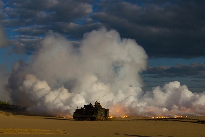 Chùm ảnh: Bộ binh Mỹ huấn luyện và tác chiến trên toàn thế giới